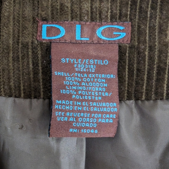 DLG corduroy blazer - Picture 6 of 6